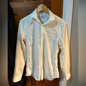 White Calvin Klein Dress shirt